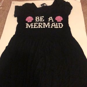 Little back dress “BE A MERMAID”